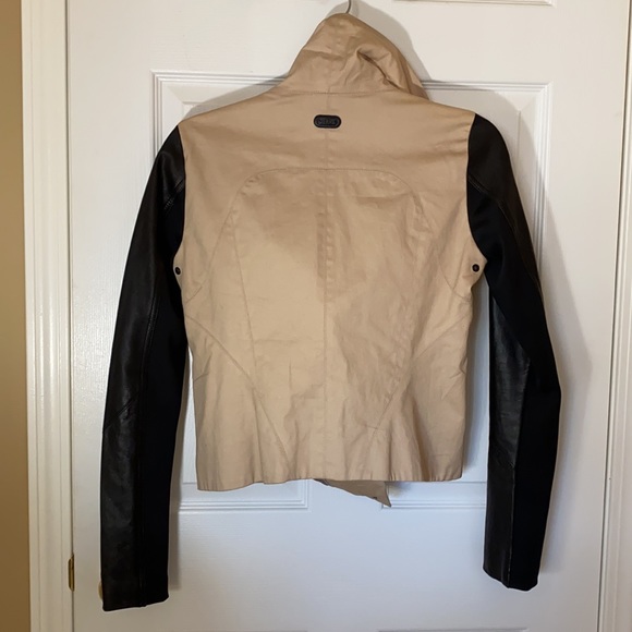 Rudsak Jane Beige Jacket with black sleeves - Picture 4 of 16